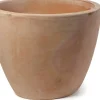 Mega Collections bloempot Whitewash terracotta D 25 H 22 cm