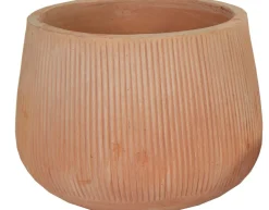 Mega Collections bloempot Whitewash terracotta D 40 H 32 cm