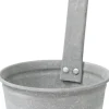 Mega Collections hangpot old look D 13 cm zink