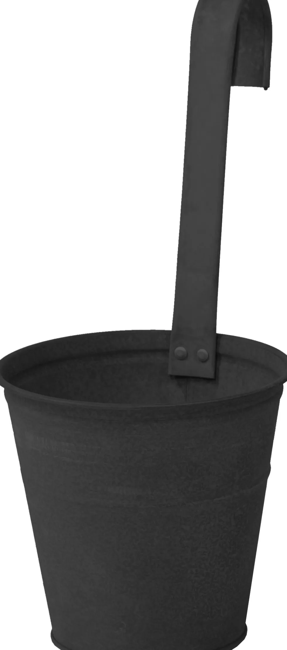 Mega Collections hangpot Vintage zwart D 16 H 35 cm