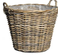 Mega Collections plantenmand Lana naturel D 45 H 35 cm