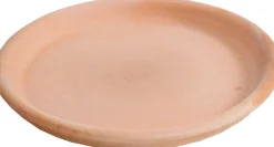 Mega Collections plantenschotel Whitewash terracotta D 43 H 5,5 cm