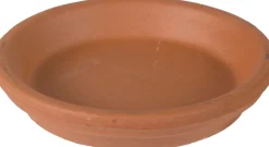 Mega Collections plantenschotel terracotta D 9 H 1,5 cm