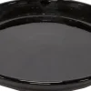 Mega Collections plantenschotel Glazed zwart D 34 H 4 cm