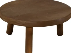 Mega Collections plantentafel Shaolin bruin D 17 H 12 cm