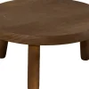 Mega Collections plantentafel Shaolin bruin D 21 H 12 cm