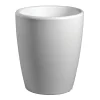 Mega Collections pot Essence Egg D 45 H 53 cm wit