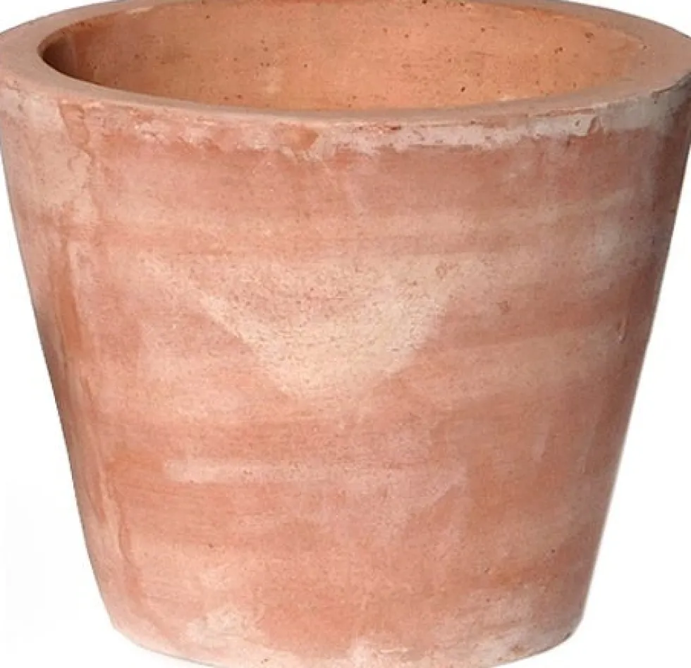 Mega Collections pot Terra Cone whitewash D 32 H 27 cm