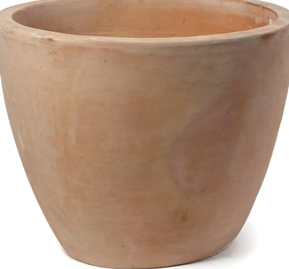 Mega Collections pot Terra Egg D 40 H 33 cm whitewash