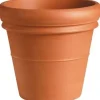 Mega Collections pot Vaso Bordo D 48 cm terracotta