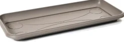 Mega Collections schotel voor balkonbak Linea taupe 76 x 34 x 6 cm