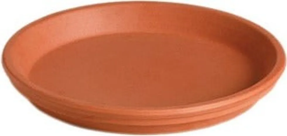 Mega Collections schotel waterresistent D 15 cm terracotta