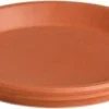 Mega Collections schotel waterresistent D 21 cm terracotta