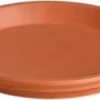 Mega Collections schotel waterresistent D 13 cm terracotta