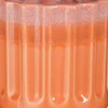 Mica Decorations bloempot Aivy oranje D 14,5 H 14,5 cm