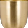 Mica Decorations bloempot Alano goud D 28 H 26,9 cm