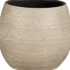 Mica Decorations bloempot Alentejo beige D 16 H 15 cm
