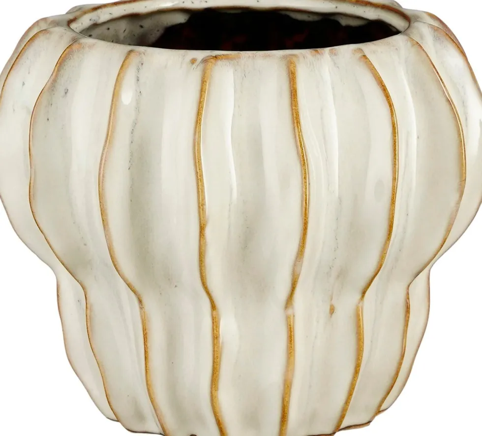 Mica Decorations bloempot Altea wit D 18 H 13,5 cm