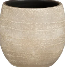Mica Decorations bloempot Alentejo beige D 19 H 17 cm
