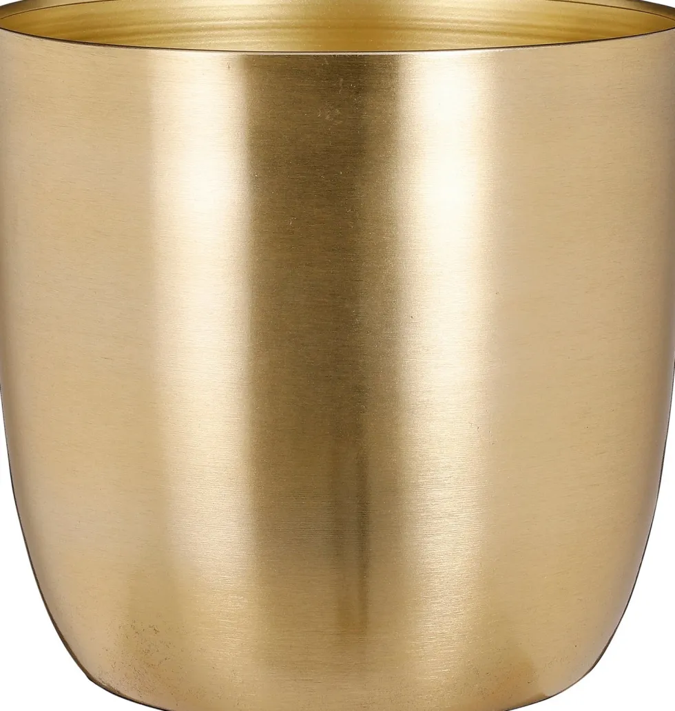 Mica Decorations bloempot Alano goud D 22 H 21 cm