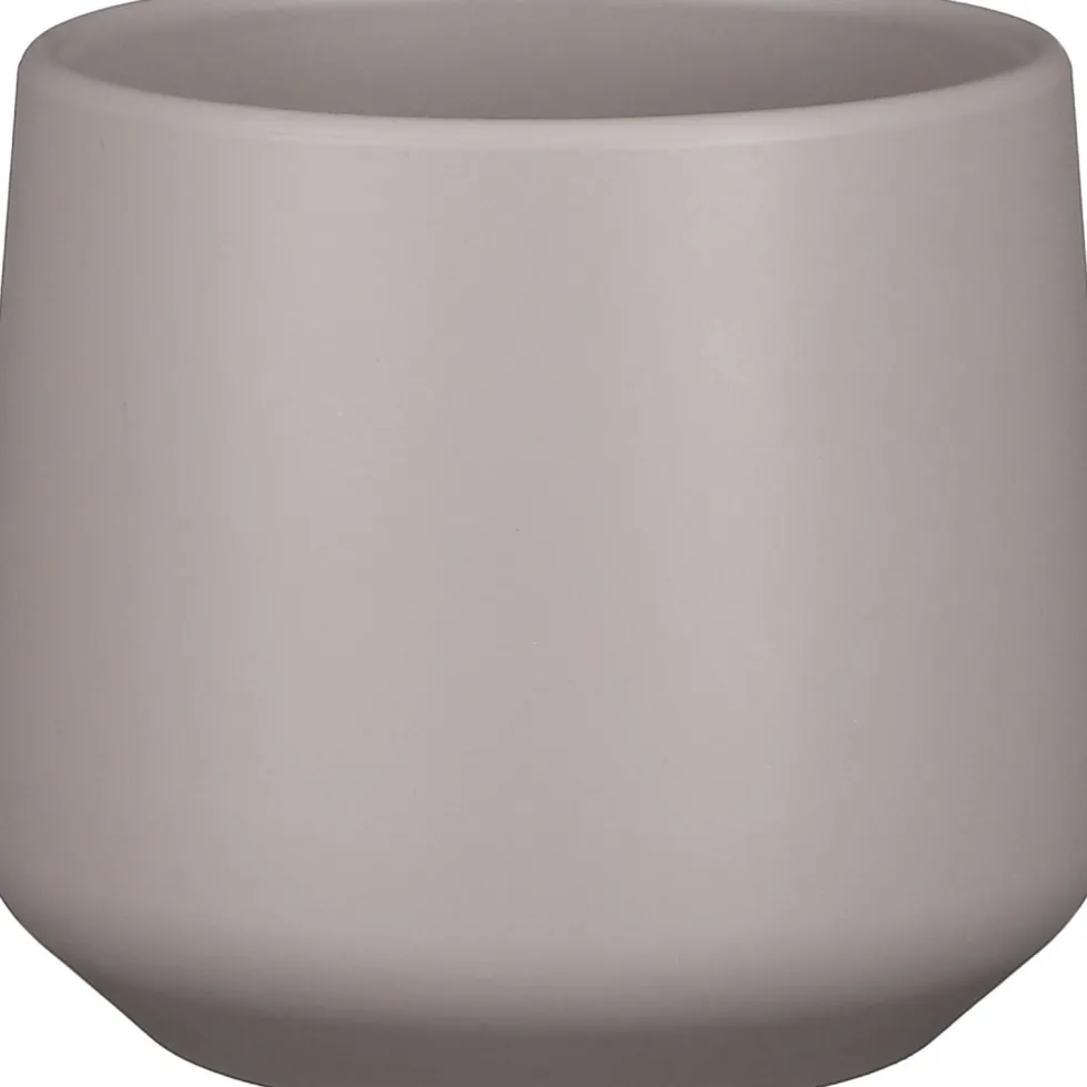 Mica Decorations bloempot Amber taupe D 17 H 15,5 cm