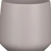 Mica Decorations bloempot Amber taupe D 12,5 H 13,5 cm
