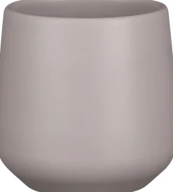 Mica Decorations bloempot Amber taupe D 11,5 H 12 cm