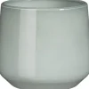 Mica Decorations bloempot Amber grijs D 17 H 15,5 cm