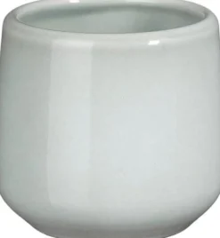 Mica Decorations bloempot Amber grijs D 8 H 7 cm