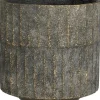 Mica Decorations bloempot Apiro zwart D 20 H 19 cm