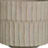 Mica Decorations bloempot Apiro crème D 27,5 H 25,5 cm