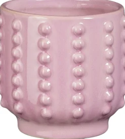 Mica Decorations bloempot Boaz paars D 17,5 H 16,5 cm