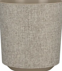 Mica Decorations bloempot Calvin grijs D 25,5 H 27 cm