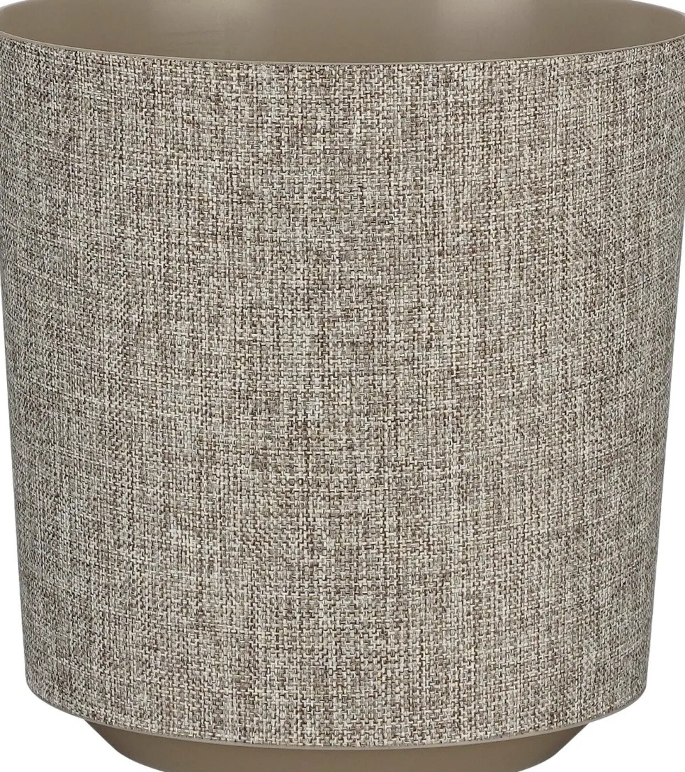 Mica Decorations bloempot Calvin grijs D 19,5 H 20 cm