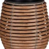 Mica Decorations bloempot Casena bruin D 17 H 17 cm
