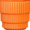 Mica Decorations bloempot Cella oranje D 12 H 11 cm
