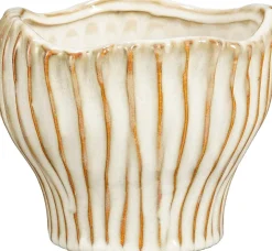 Mica Decorations bloempot Cem crème D 15,5 H 12,5 cm