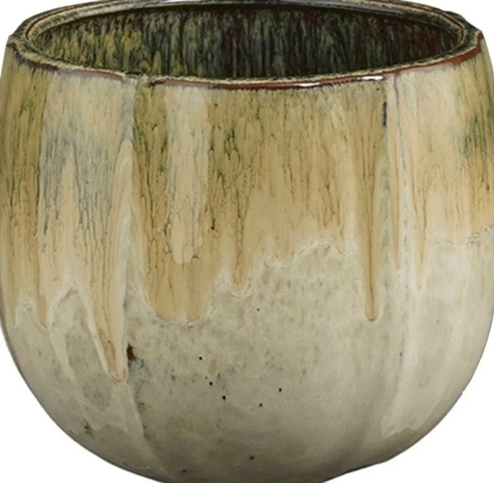 Mica Decorations bloempot Corsica crème D 36 H 34 cm