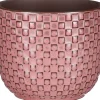 Mica Decorations bloempot Daan roze D 11 H 9 cm
