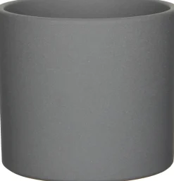 Mica Decorations bloempot Era grijs D 13,5 H 12,5 cm
