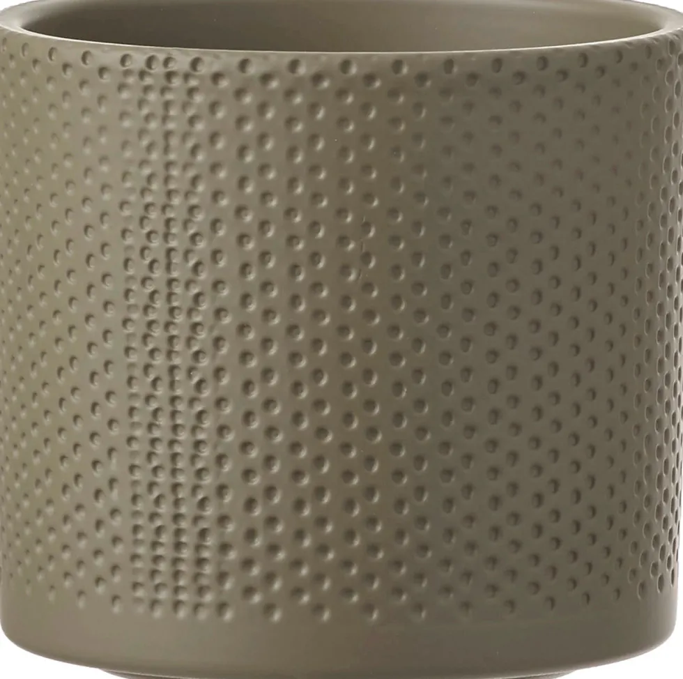 Mica Decorations bloempot Era groen D 13,5 H 12,5 cm