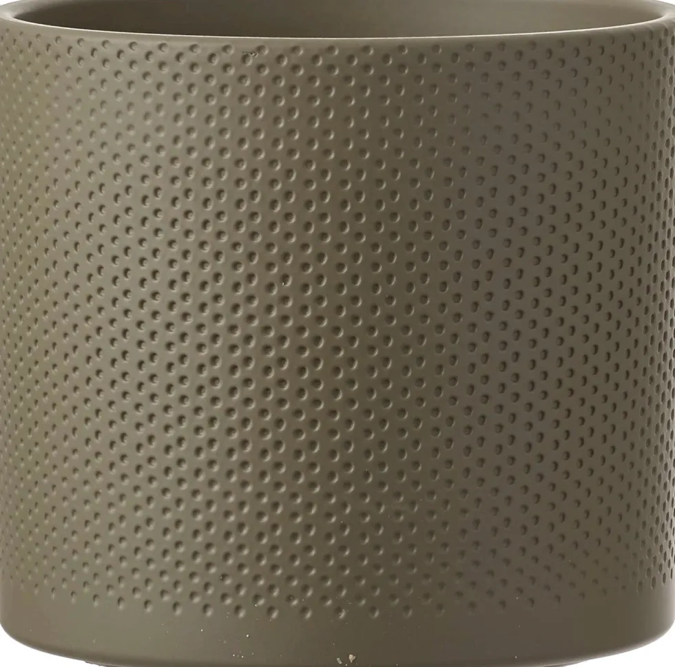Mica Decorations bloempot Era groen D 19,5 H 17,5 cm