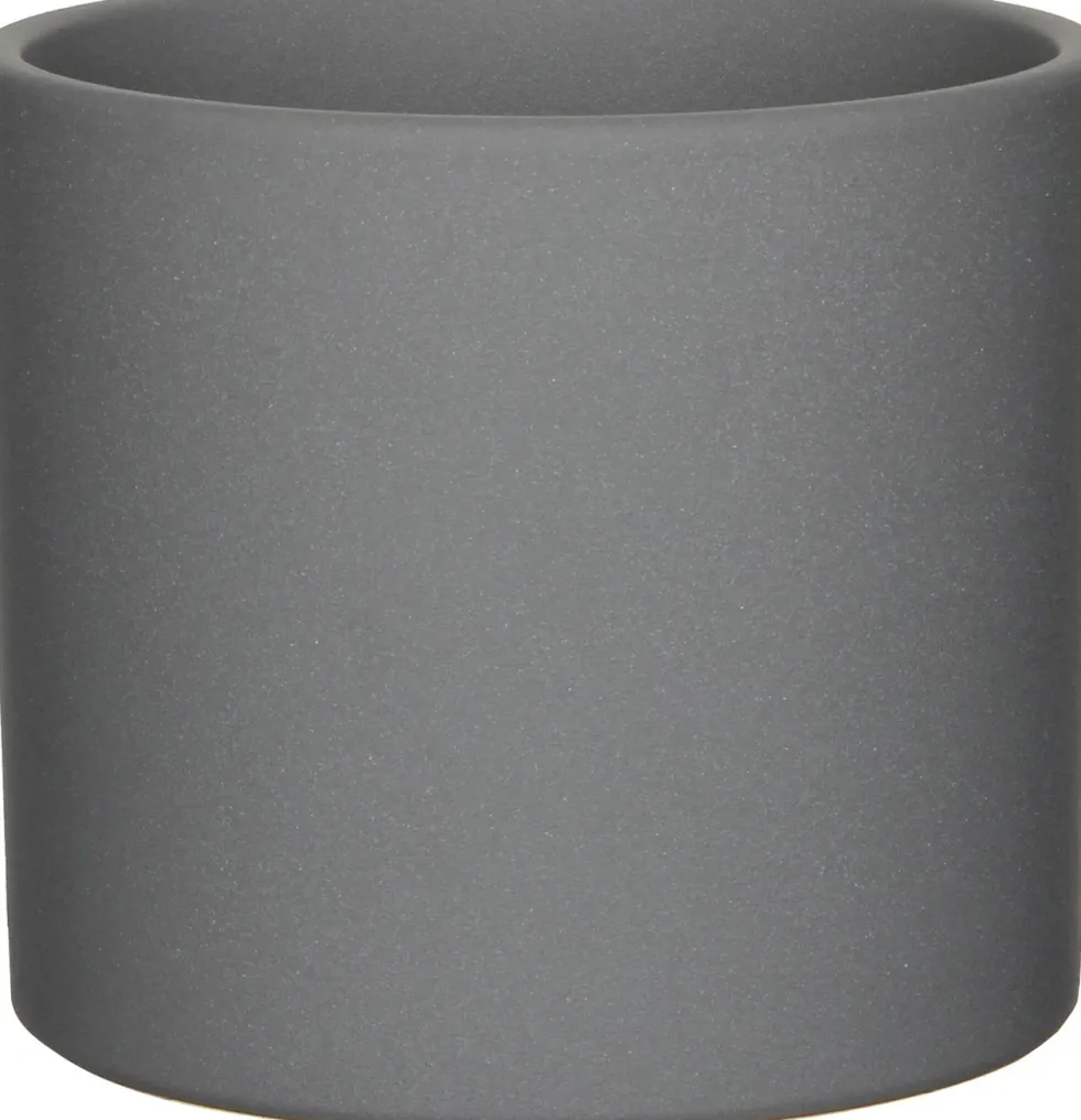 Mica Decorations bloempot Era grijs D 17,5 H 14,5 cm