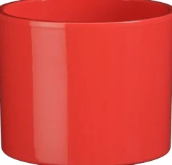 Mica Decorations bloempot Era rood D 12 H 10 cm