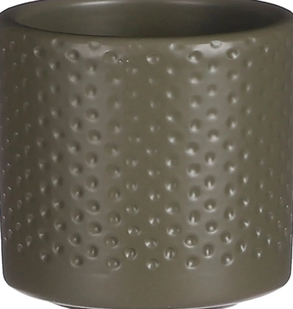Mica Decorations bloempot Era groen D 7 H 7 cm