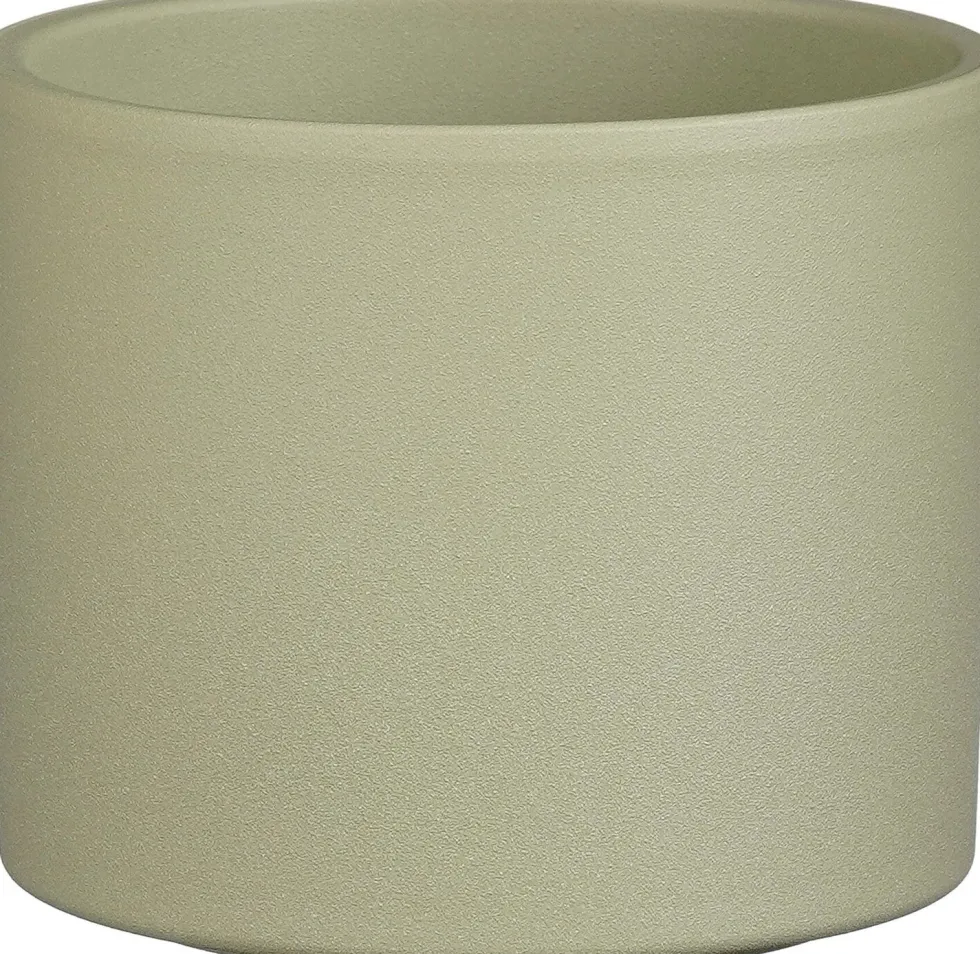 Mica Decorations bloempot Era groen D 15 H 13 cm