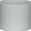 Mica Decorations bloempot Era licht grijs D 12 H 10 cm