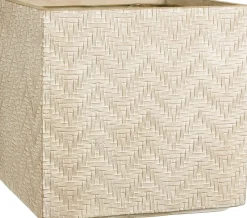 Mica Decorations bloempot Falun crème 44 x 44 x 42,5 cm