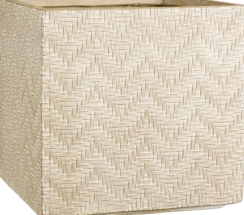 Mica Decorations bloempot Falun crème 44 x 44 x 42,5 cm