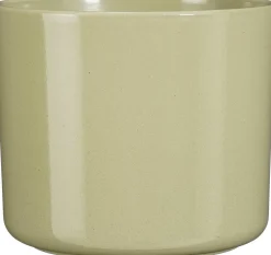 Mica Decorations bloempot Fedor groen D 22,5 H 20 cm